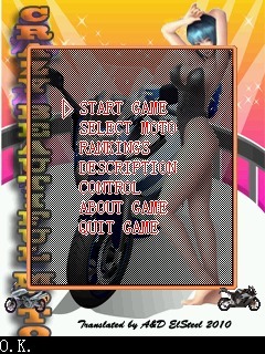 Crazy beautiful motorcyc